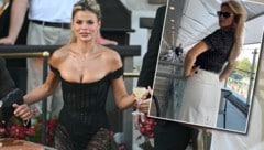 Brooks Nader zeigte nach dem Glamour-Auftritt bei der Bezos-Hochzeit am Wochenende ein ...