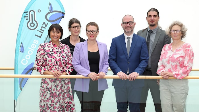 V.l.n.r.: Volkshilfe- Geschäftsführerin Jasmin Chansri, Projektleiterin Nora Niemetz-Wahl, ...