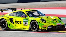 Thomas Preining mit seinem Grello-Porsche 911.