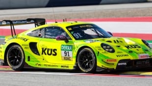 Thomas Preining mit seinem Grello-Porsche 911.