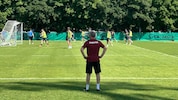 Trainer Regi van Acker ist mit den Fortschritten seiner Spieler zufrieden.