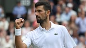 Novak Djokovic steht im Viertelfinale von Wimbledon.