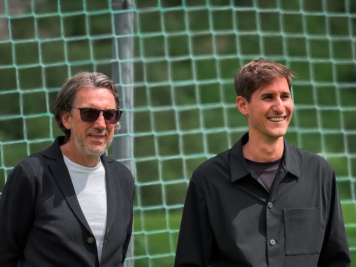Austria-Sportdirektor Dieter Alge (im Bild mit Vorstandsmitglied Valentin Drexel) will die ...