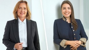 Angelika Sery- Froschauer (li.) ist neue Vizepräsidentin der WKO. Ihren Platz im Präsidium der ...