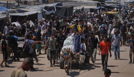 Palästinenser in Rafah