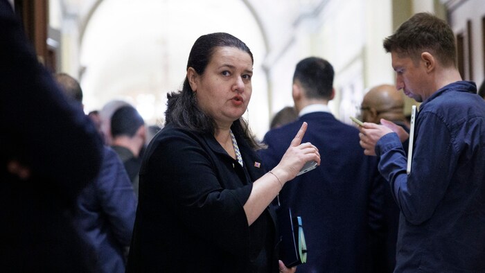 Oxana Markarowa muss ihren Sessel in Washington räumen.