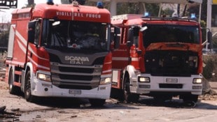 In Südtirol und in der Lombardei war die Feuerwehr am Wochenende im Unwetter-Dauereinsatz ...
