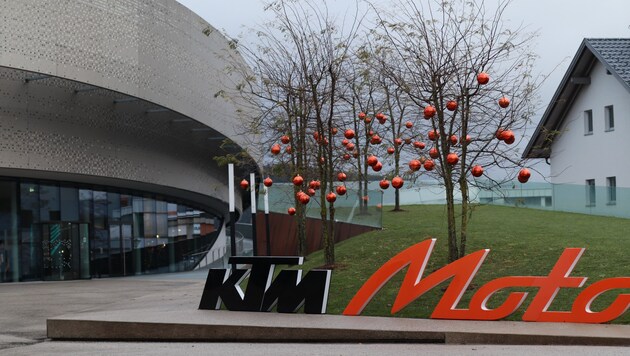 Die KTM Motohall steht in Mattighofen.