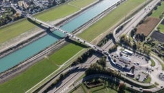 Grenzübergang in Lustenau in die Schweiz