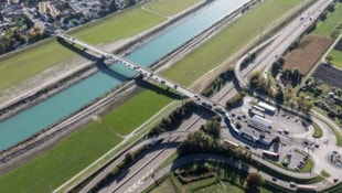 Grenzübergang in Lustenau in die Schweiz