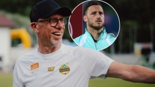 Läuft Marko Arnautovic (re.) schon bald für die Mannschaft von Peter Stöger auf oder entscheidet ...