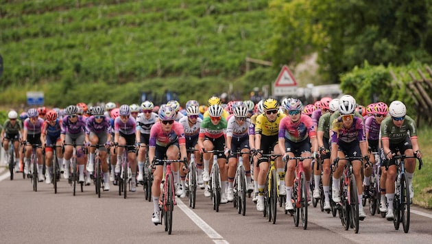 Christina Schweinberger zeigt derzeit beim Giro d‘Italia ordentlich auf.