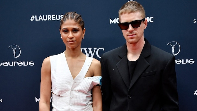 Das ehemalige Fechter-Traumpaar Ysaora Thibus und Race Imboden.