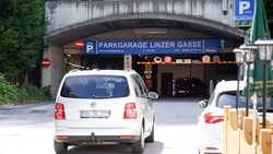 Über die Garage in der Linzergasse soll die Zufahrt für den Tunnel im Kapuzinerberg erfolgen. ...