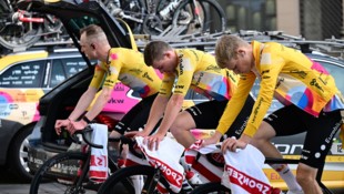 Kapitän Colin Stüssi, Pirmin Benz und Jannis Peter brennen auf den Start der Ö-Tour.