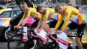Kapitän Colin Stüssi, Pirmin Benz und Jannis Peter brennen auf den Start der Ö-Tour.