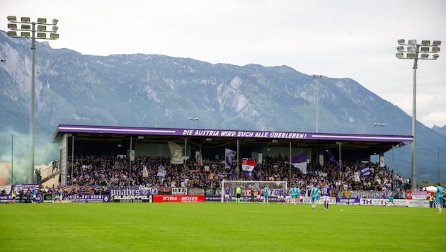 Austria Salzburg testet am Mittwochabend zum dritten Mal in dieser Vorbereitung.