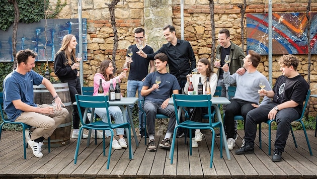 Unter weinwerk-burgenland gibt’s eine Youngsters-Box und alle Jungen werden vorgestellt.