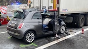 Der Lenker des Fiat 500 hatte keine Überlebenschance.