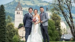 Für Melissa und Joel (li.) aus den USA wurde in Tirol ihr Traum wahr. Ein berühmter Ort rückte ...