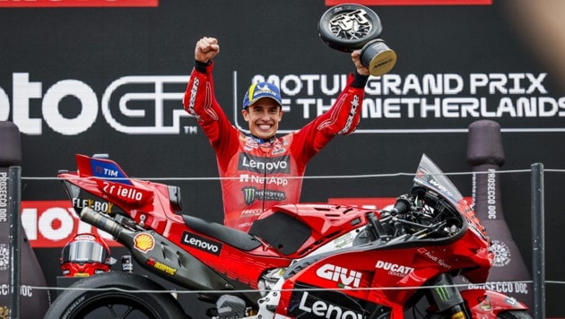 In den letzten drei Rennen jubelte Marquez dreimal