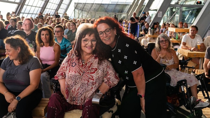 Marianne Hengl und Bettina Moncher, Starmaker GmbH, hatten viel Spaß.