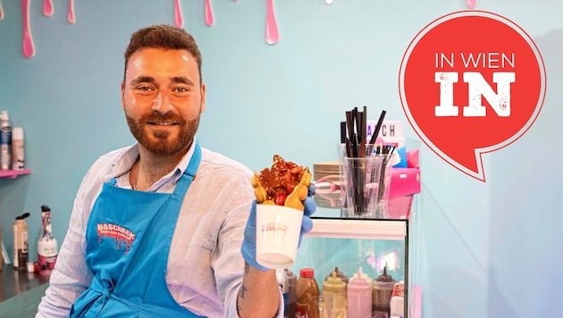 Der Bestseller im „Nascheck“ sind die gefüllten Waffeln mit Erdbeeren und Nutella.