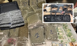 Kiloweise Drogen im Koffer, Bargeld, Waffen – nur ein Teil der sichergestellten Utensilien