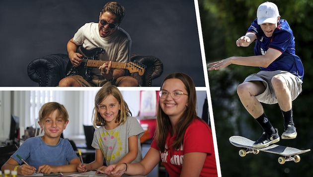 Ob eine Nacht in der „Krone“-Redaktion, ein Bezirksmusikfest oder ein Skateboard-Battle, ...