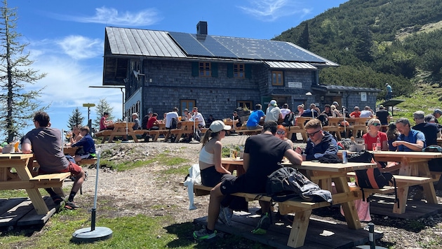 Beliebtes, gut erreichbares Ausflugsziel: Das Zeppezauerhaus am Untersberg