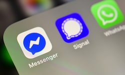 Um in verschlüsselte Messenger wie Signal oder WhatsApp schauen zu können, muss das Smartphone ...