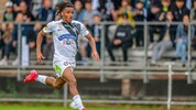 Neuzugang Axel Kayombo traf zum 1:0  für Sturm beim Testspiel in Irdning.