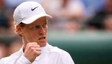 Jannik Sinner steht in Wimbledon im Semifinale.