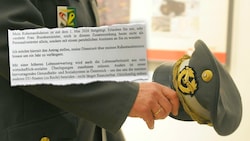 Der Bundesheer-Oberst überbrachte persönlich im Mai den Antrag auf Aufschub seines ...