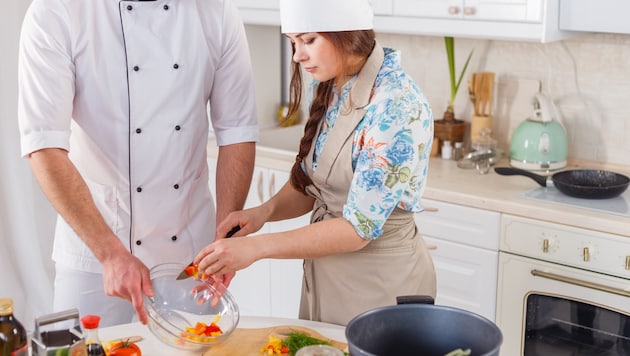 Vegetarische Kochlehrlinge sucht man nicht nur in Oberösterreich vergebens.