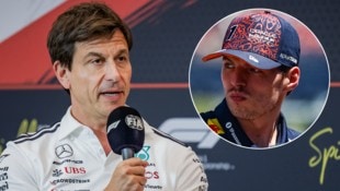 Mercedes-Teamchef Toto Wolff hat immer wieder betont, dass er Fan von Max Verstappen ist und ihn ...