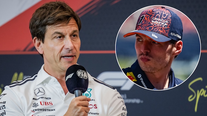 Toto Wolff und Max Verstappen