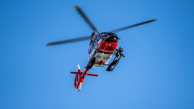Die Flugretter waren im Gegendtal im Einsatz.