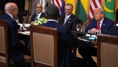 Donald Trump im Gespräch mit afrikanischen Staatschefs