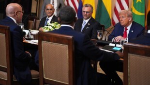 Donald Trump im Gespräch mit afrikanischen Staatschefs