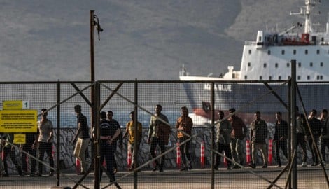 In Griechenland kommen derzeit immer mehr Migrantinnen und Migranten aus Libyen an.
