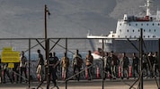 In Griechenland kommen derzeit immer mehr Migrantinnen und Migranten aus Libyen an.