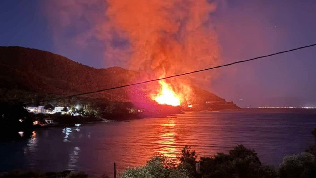 Steirerin auf Thassos - Feuer auf Ferieninsel: „Sind es schon gewohnt ...