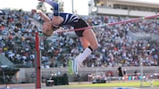 Eine Transgendersportlerin bei einem Wettbewerb an der Jurupa Valley High School in Kalifornien