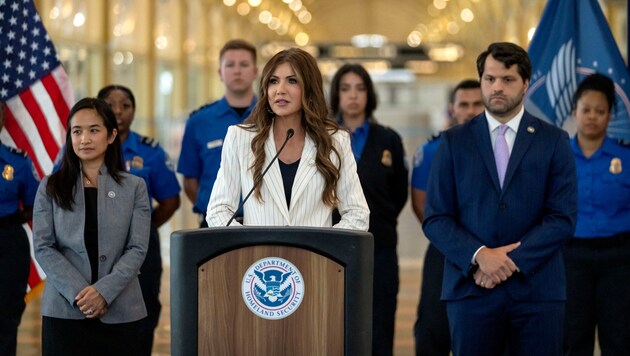 US-Heimatschutzministerin Kristi Noem will die Katastrophenschutzbehörde Fema abschaffen.