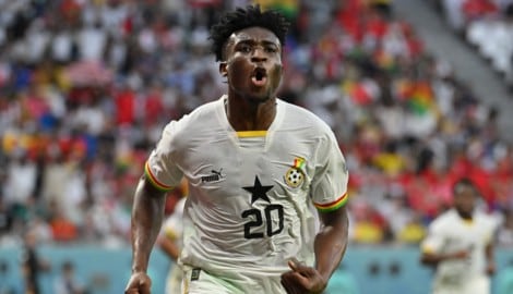 Mohammed Kudus wechselt für eine hohe Ablösesumme zu Tottenham.