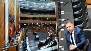 Vizekanzler Andreas Babler (SPÖ) war am Donnerstag eines der wenigen Regierungsmitglieder, das ...