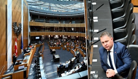 Vizekanzler Andreas Babler (SPÖ) war am Donnerstag eines der wenigen Regierungsmitglieder, das ...