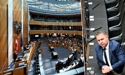 Vizekanzler Andreas Babler (SPÖ) war am Donnerstag eines der wenigen Regierungsmitglieder, das ...