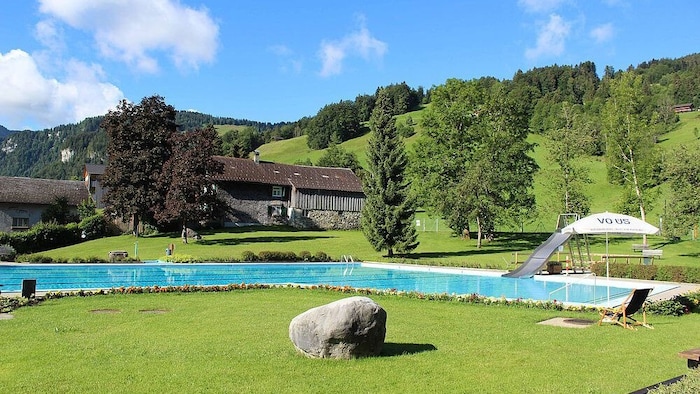 Ein Freibad wie ein Privatpool: In Schwarzenberg findet man vor allem eines: Ruhe und Erholung.